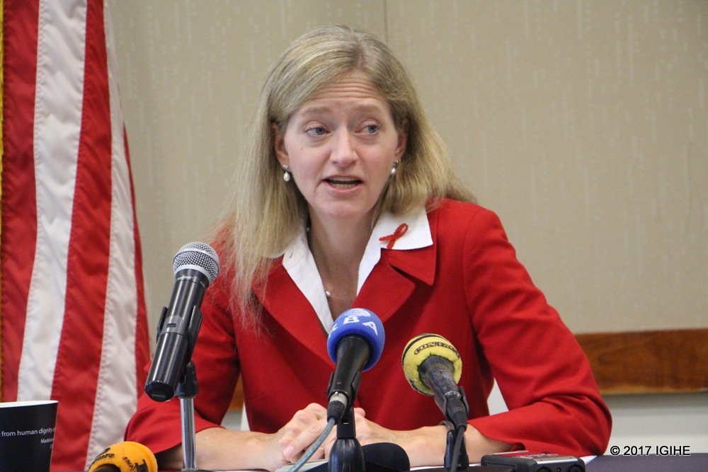 The United States Ambassador in Rwanda, Barks-Ruggles