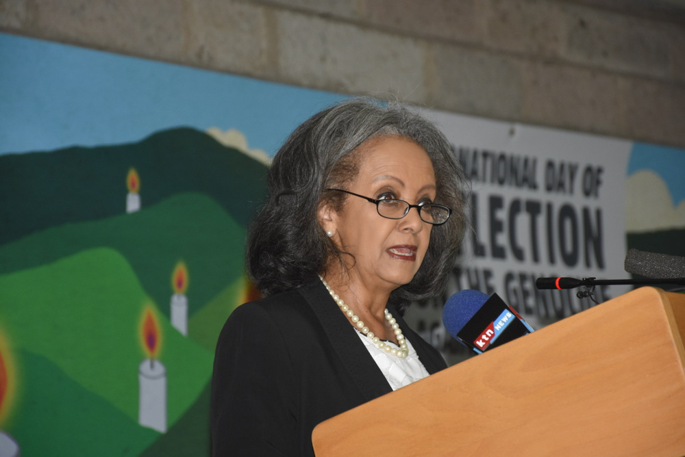 Director General Unon Madame Sahle-Work Zewde giving her remarks