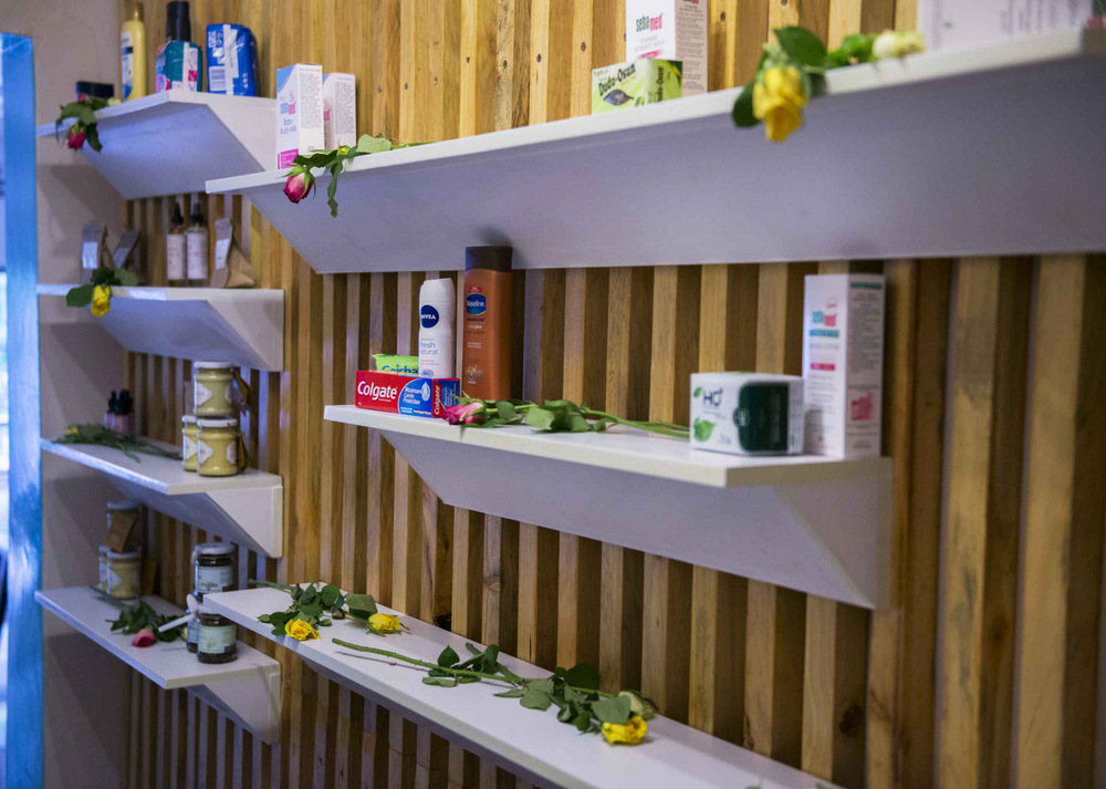 The Showroom where several products could be found