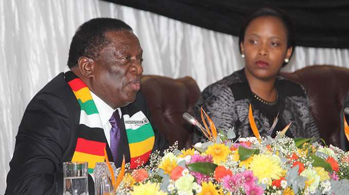 President Mnangagwa and RDB Chief Executive Officer, Clare Akamanzi