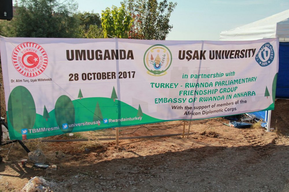 The Community Work – Umuganda was held in the province of Uşak in western Turkey