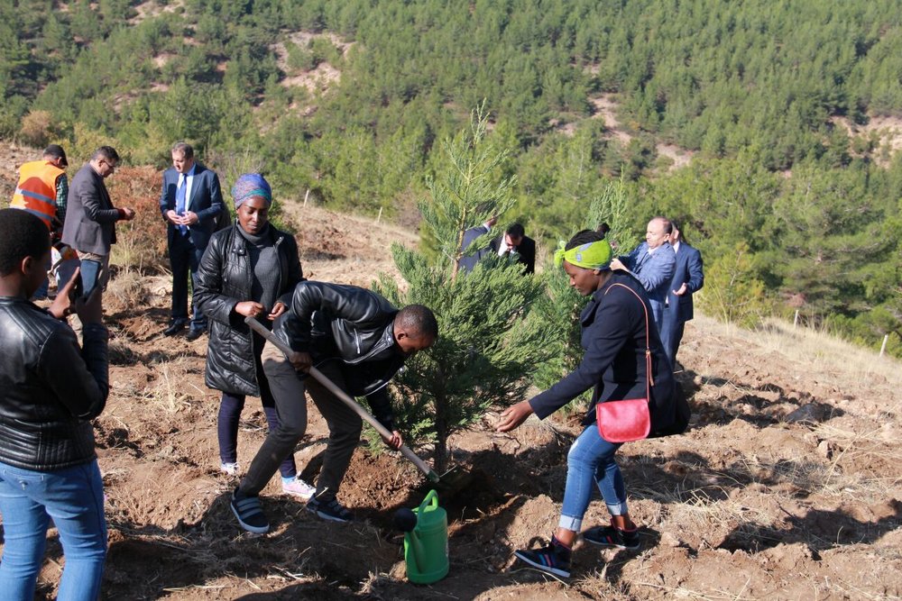 The event offered an opportunity for the African diplomatic corps to network with local businesses
