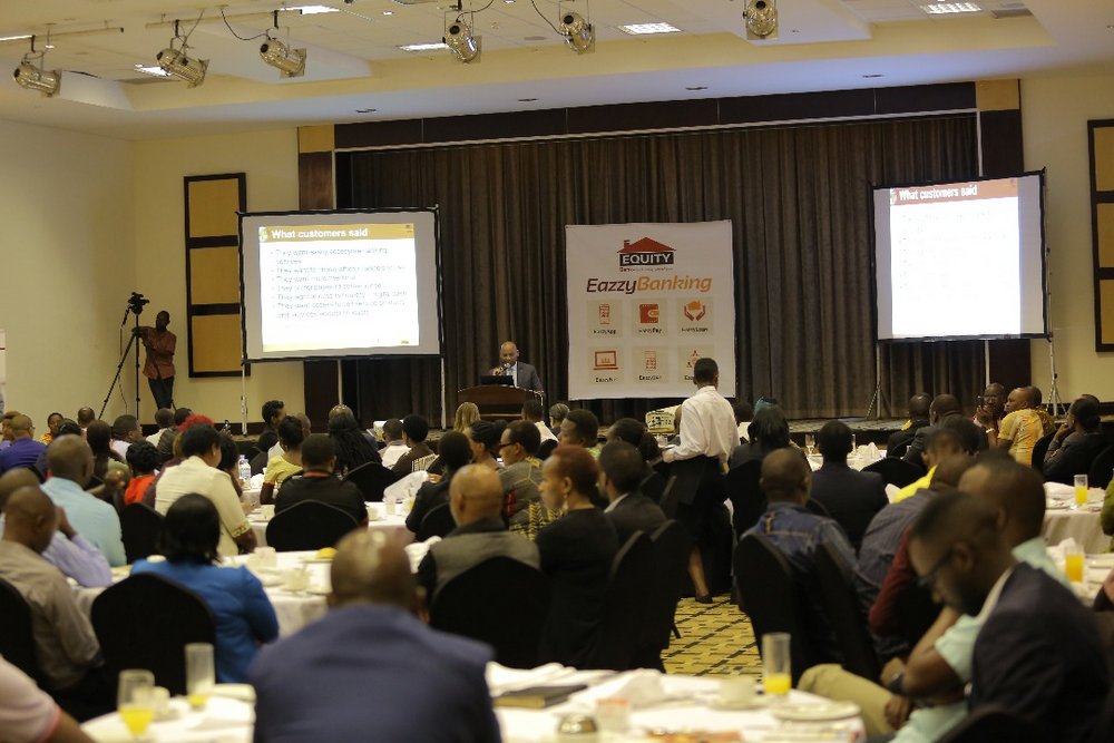 Many had attended the launch of the series of digital solutions from Equity Bank Rwanda