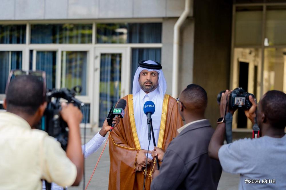 Addressing the media after submitting his credentials, Ambassador Al Hajri highlighted the strong ties between Rwanda and Qatar and outlined his priorities for cultural and economic cooperation.