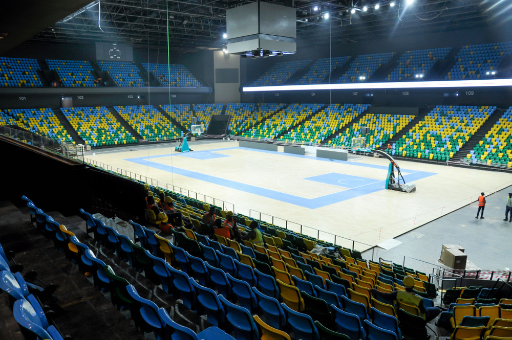 The 10,000-seat facility is multi-purpose for indoor games and is also designed to host meetings, conferences, exhibitions and concerts.