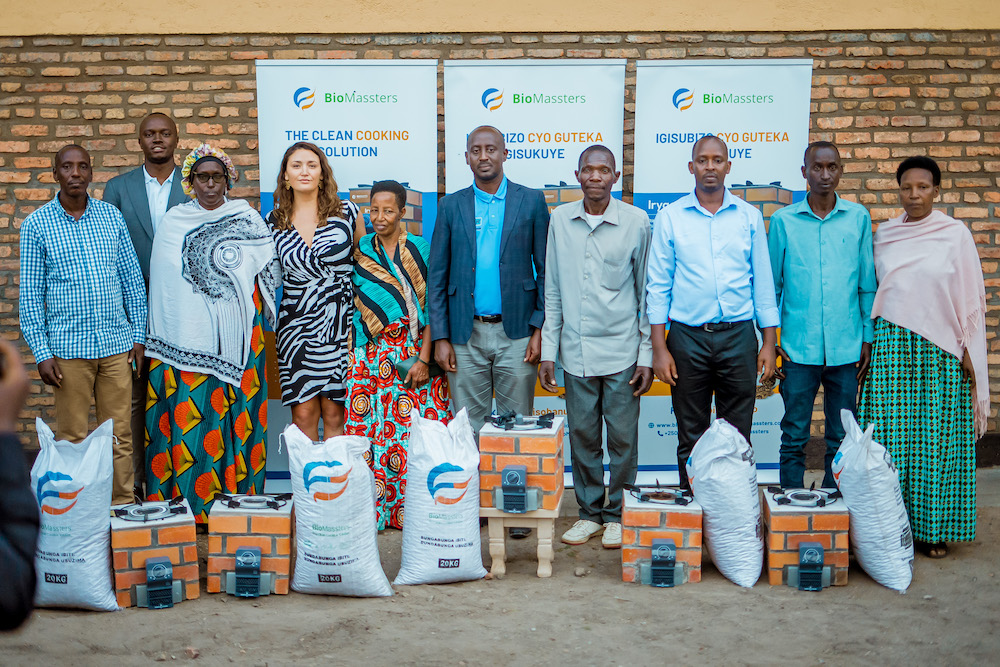 BioMassters provided Nyagatare residents with 125 stoves and cooking energy supplies valued at 10 million Rwandan francs.
