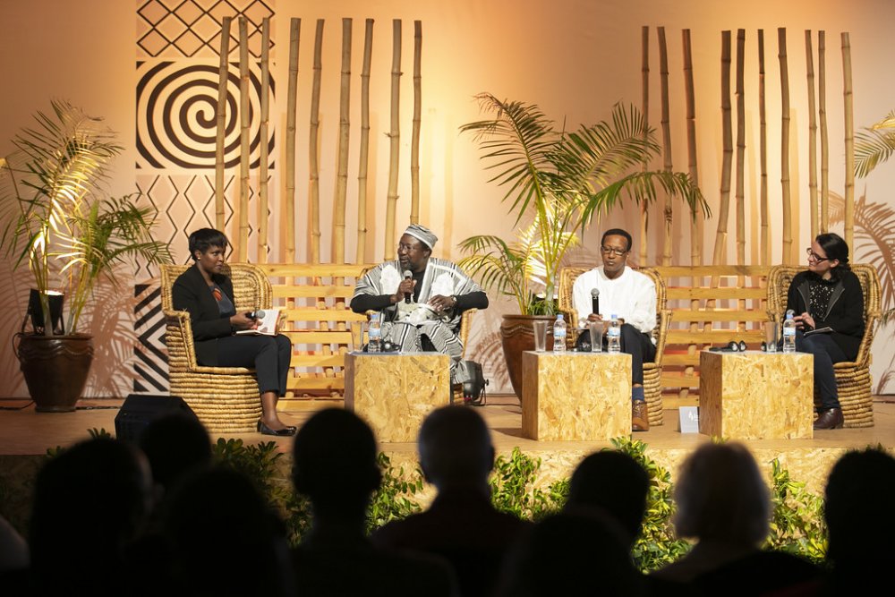 Virginie Brinker a France national, Rwandan Jean Marie Vianney Rurangwa and Koulsy Lamko from Tchad, are the authors who were featured in the discussions
