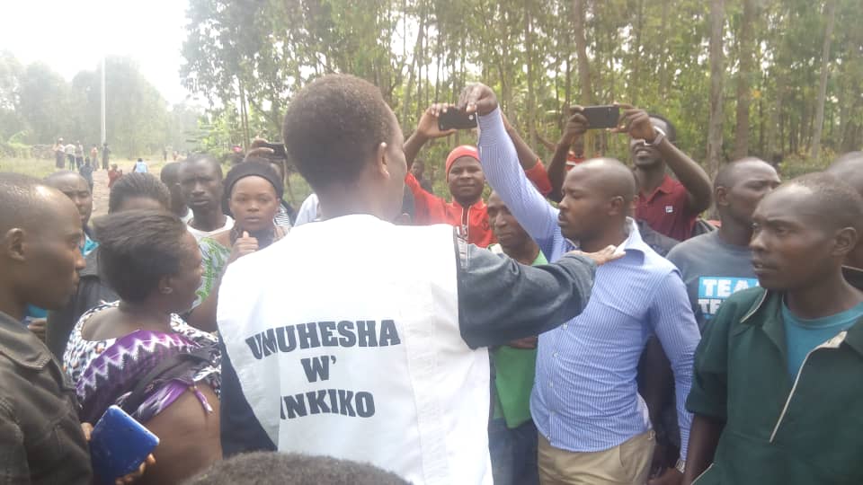 Members turned violent today morning and forcefully sent away the court bailiff.