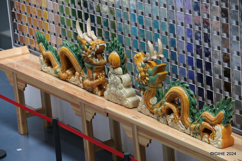 Dragons are among other iconic symbols in Chinese culture preserved at the park.  