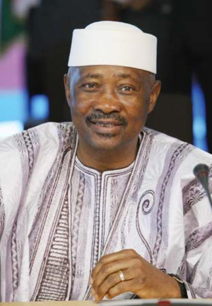 Former president of Mali , Amadou Toumani Toure