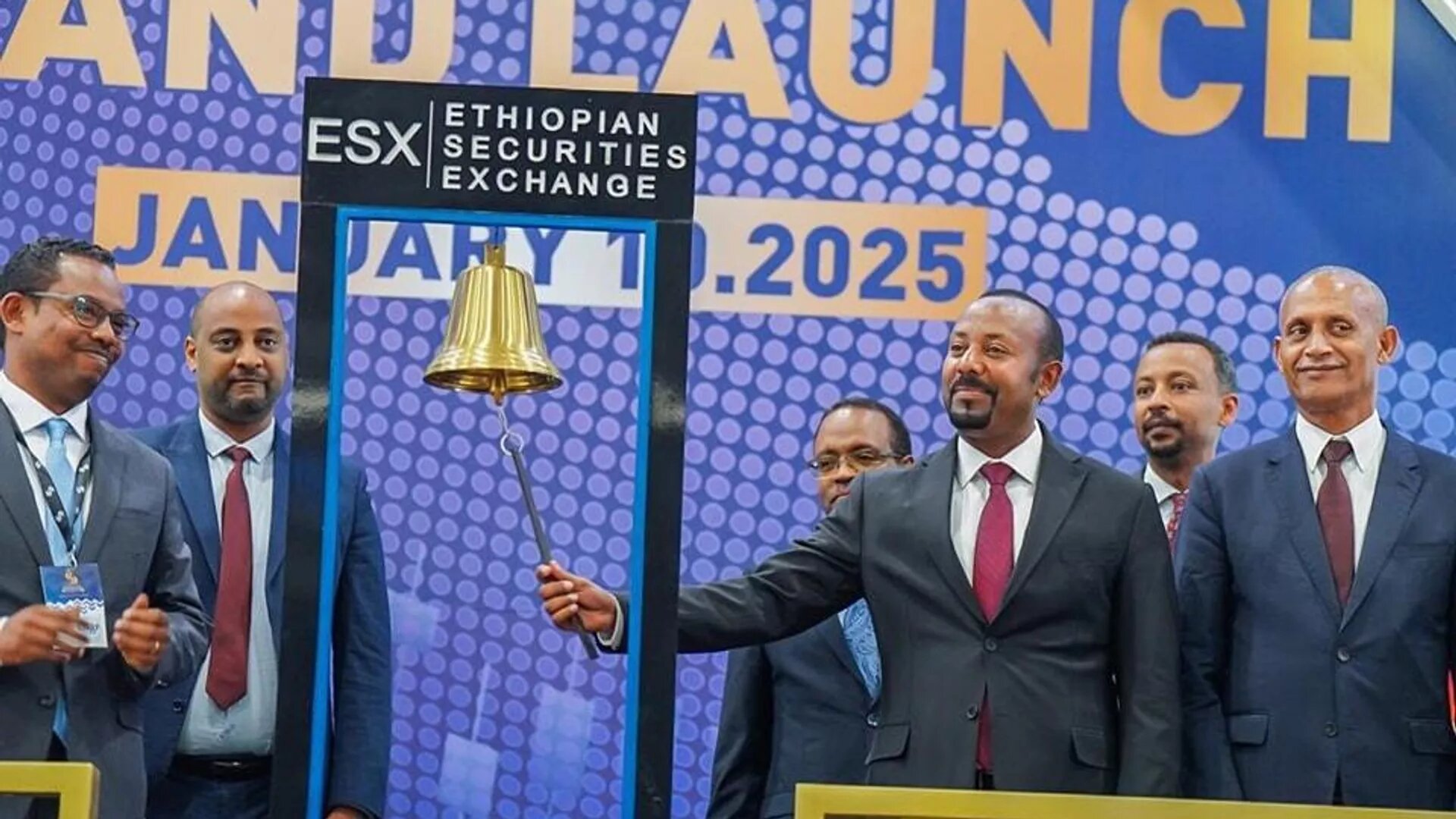 Ethiopian Prime Minister Abiy Ahmed on Friday officially launched the country's first stock exchange in more than 50 years, describing it as a "historic milestone" for the nation's economy.
