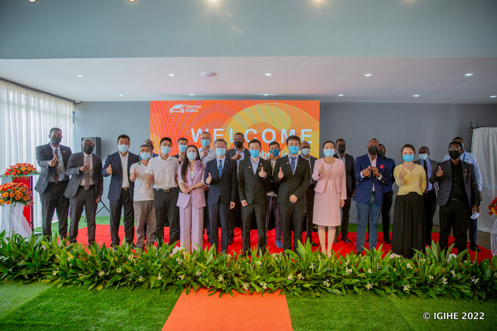 It was glamour as the two brands were introduced to Rwanda's market.  