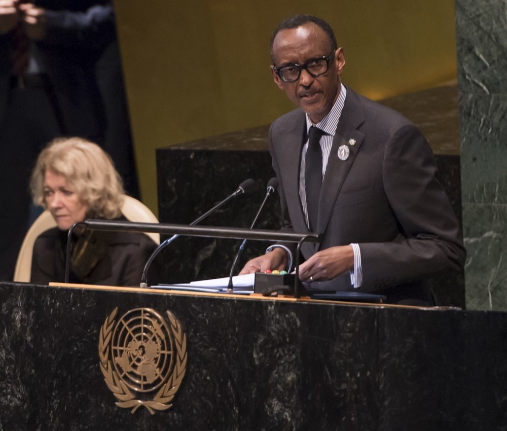 President Kagame has lauded United Nations' move to prevent genocide denial
