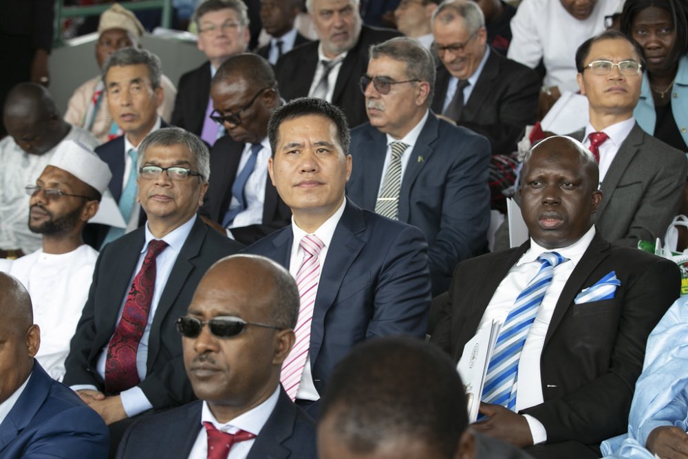 The inauguration was also attended by different African Heads of State and Governments