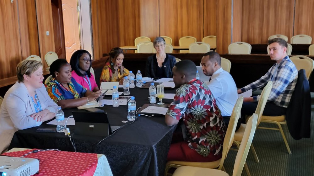 Members of RUPI in talks with counterparts from EAC and Commonwealth. 