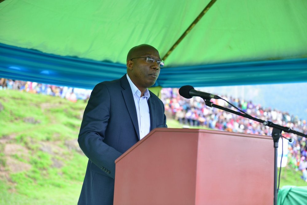 Prime Minister, Dr. Edouard Ngirente speaks at the event