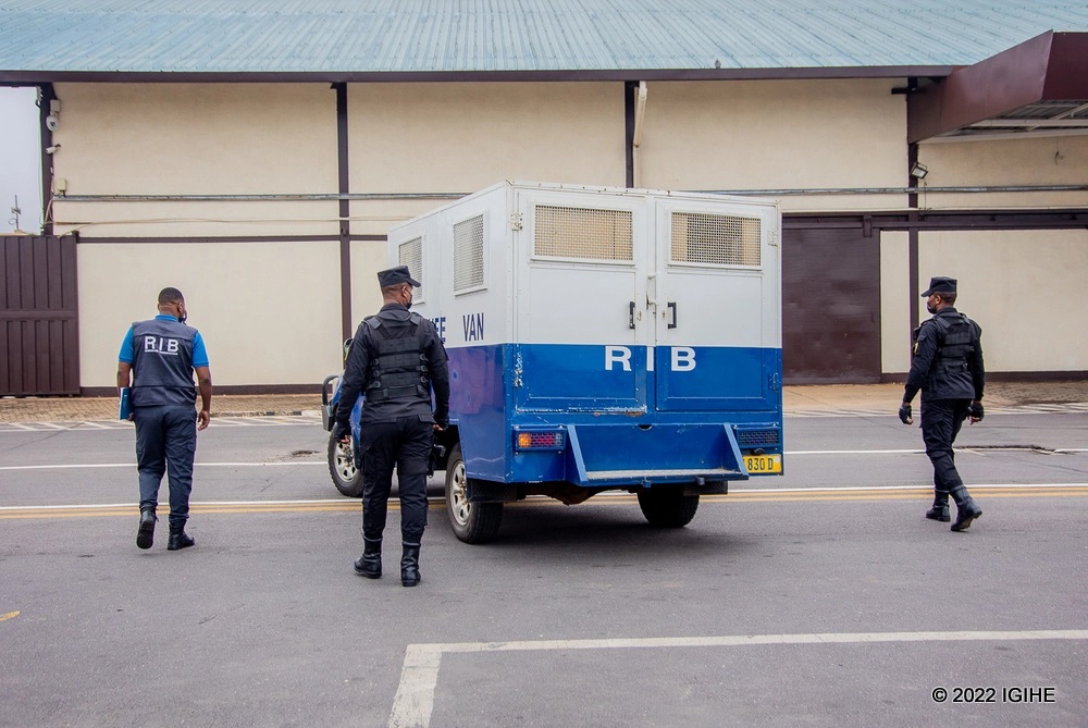 The Genocide suspect was handed over to Rwanda Investigation Bureau upon arrival.  