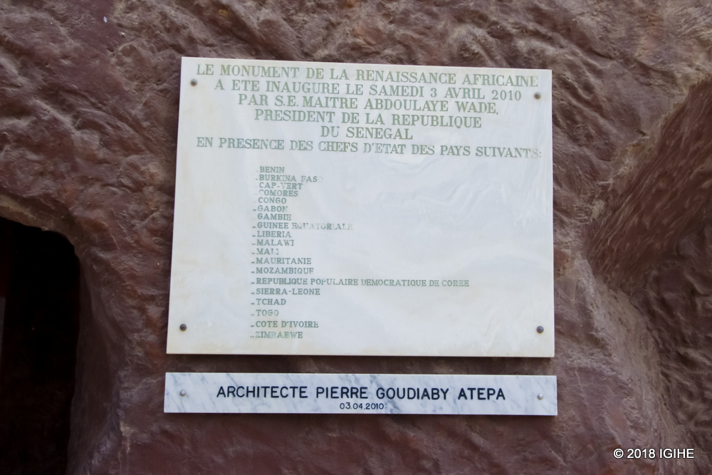 More than 20 African leaders attended the Inauguration of The African Renaissance Monument, also referred to as Monument to the African Renaissance