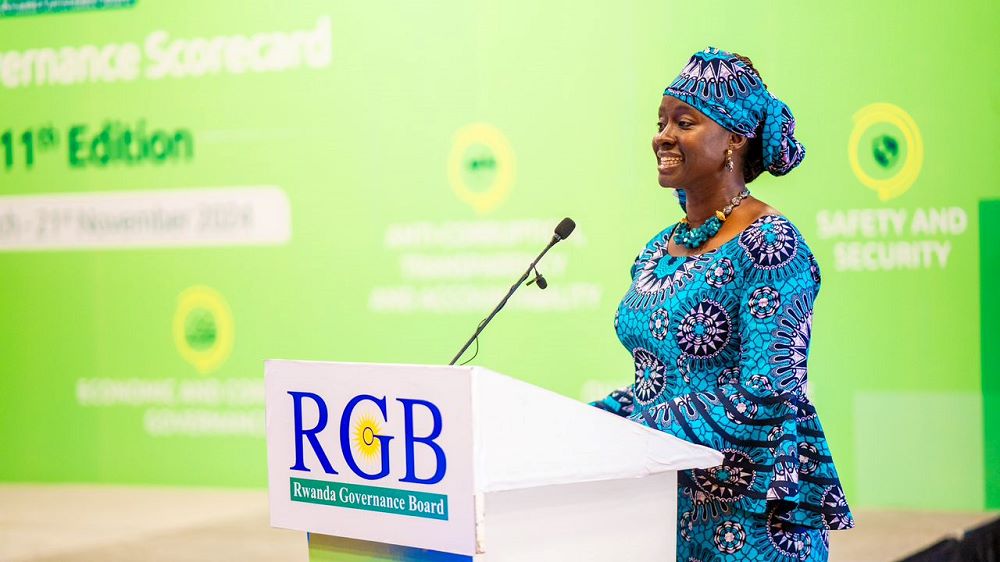 Dr. Fatmata Lovetta Sesay, Resident Representative of the United Nations Development Programme (UNDP) in Rwanda, praised the RGS findings, particularly the high ratings in the security and safety pillar.