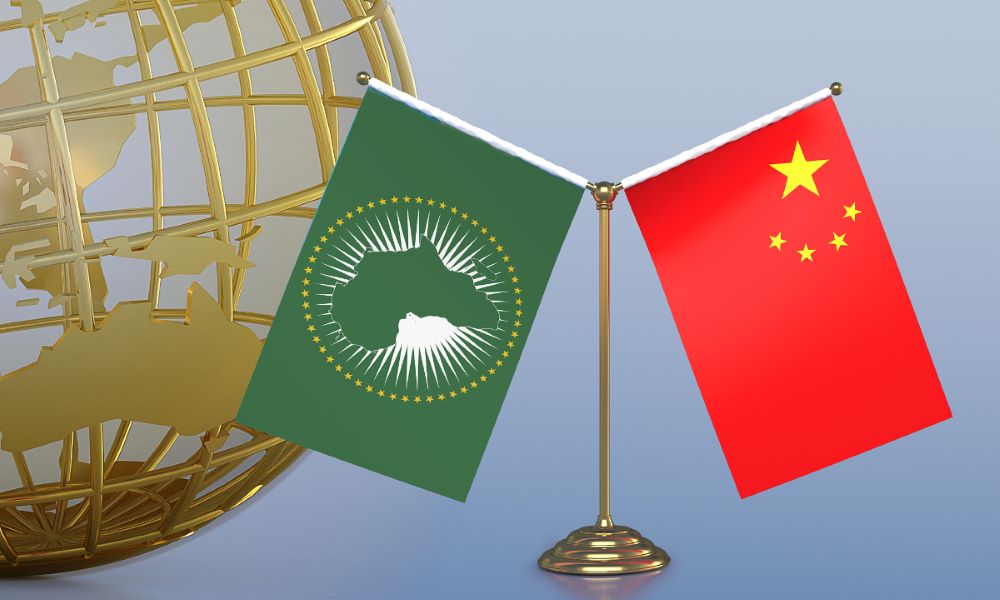 China and the African Union have celebrate achievements in diplomatic and economic ties.