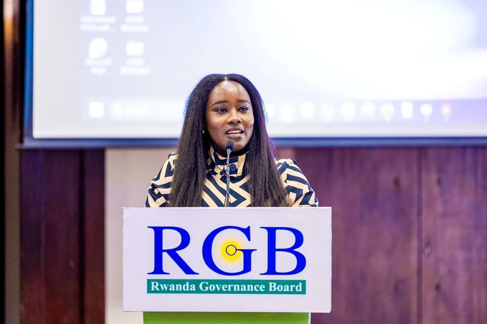 Dr. Doris Uwicyeza Picard, CEO of the Rwanda Governance Board, highlighted the RGS’s evidence-based approach.