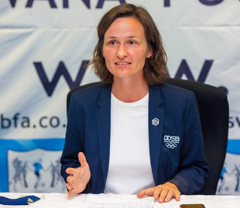 Dr. Carolin Braun from Germany, has been appointed as the third assistant coach, making her the first female to join Amavubi’s coaching team.