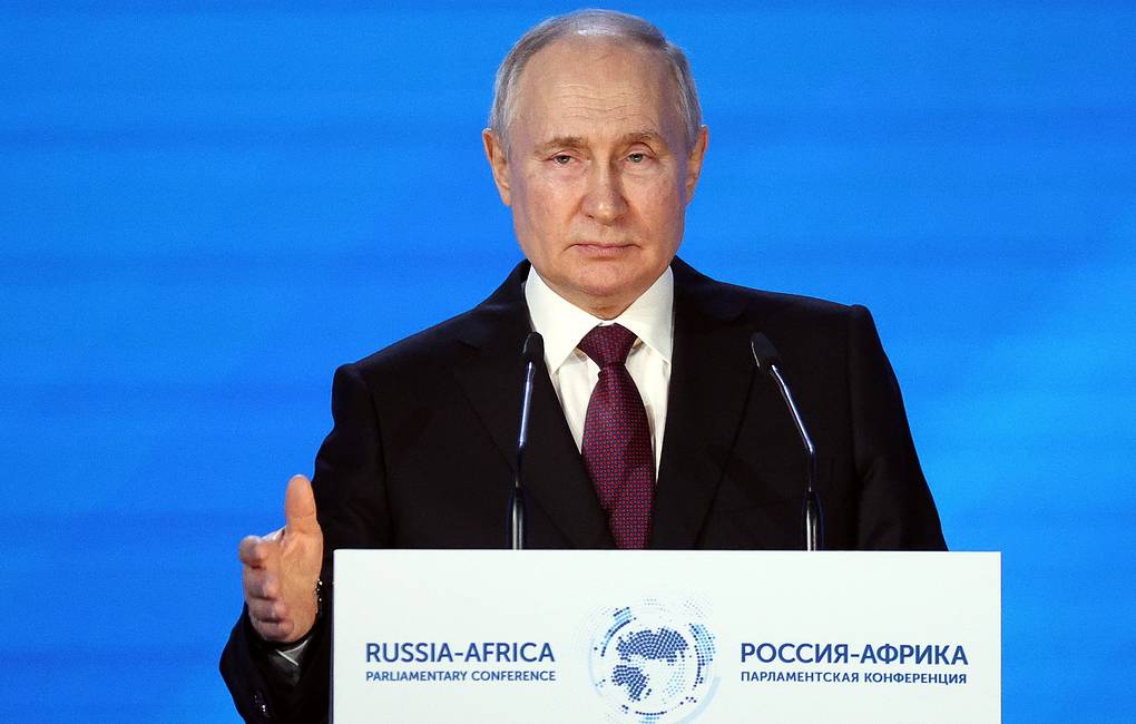 President Vladimir Putin said Russia had written off debts of African nations amounting to more than $20 bilion.