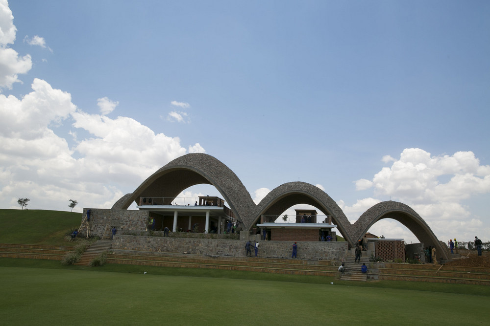 This Breathtaking Cricket field took about a billion of Rwandan francs