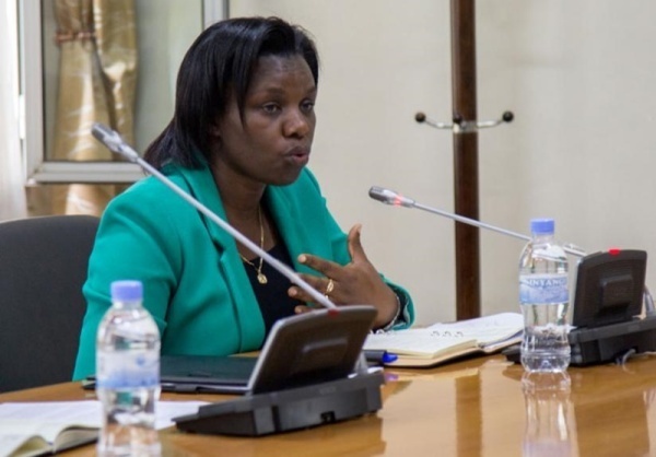 The Minister in the Office of the Presidency, Venantia Tugireyezu