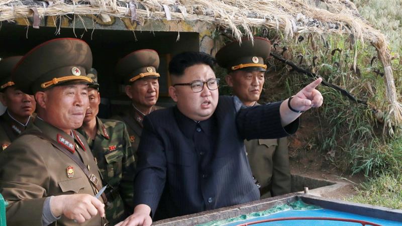 North Korea has carried out dozens of missile tests and two nuclear bomb tests since the beginning of last year 