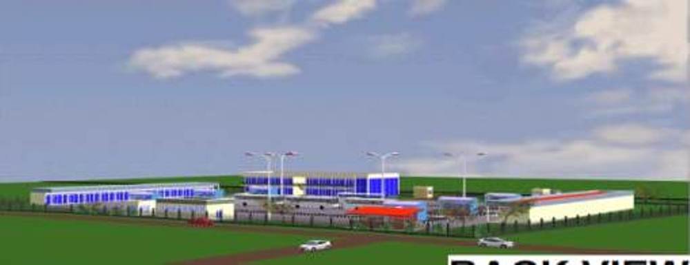 The picture shows what the park will look like when it is complete