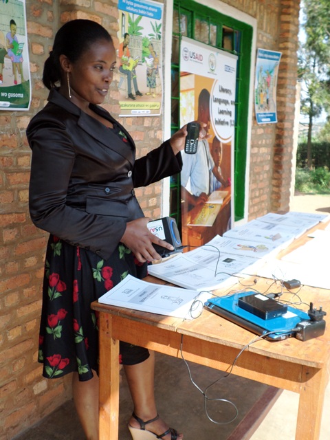 USAID provides with them other equipments that facilitate Teachers to give courses to pupils