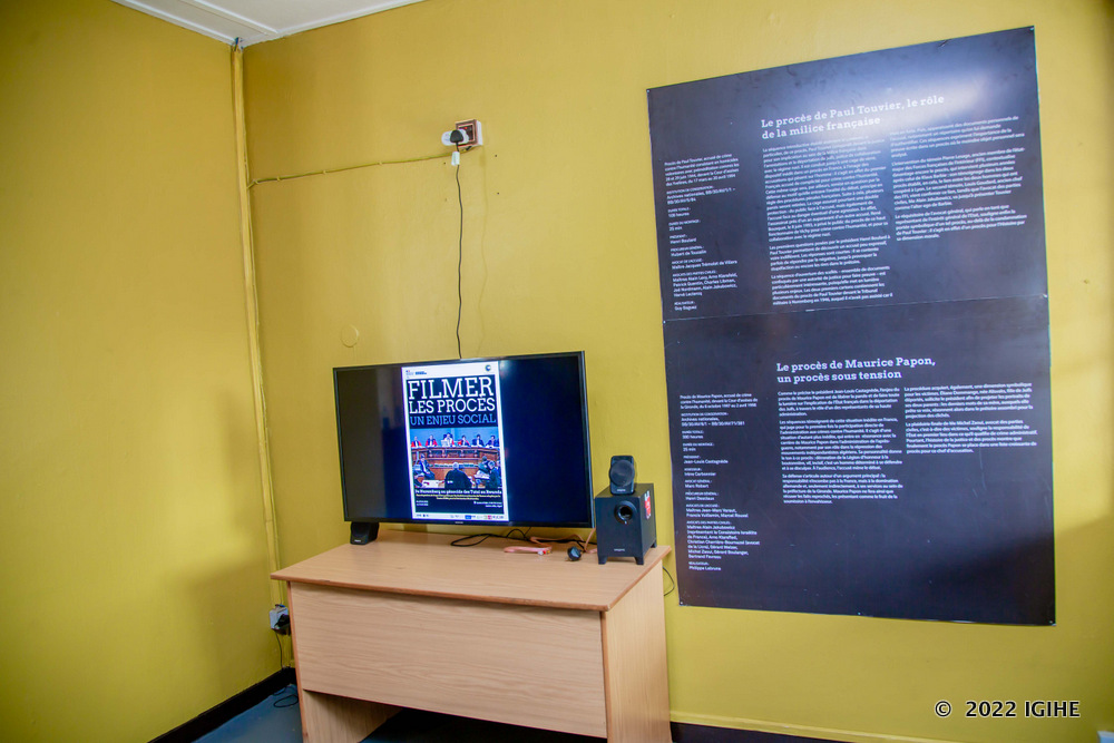 The exhibition consists of archives that were borrowed from ‘les archives Nationales de France’ . 