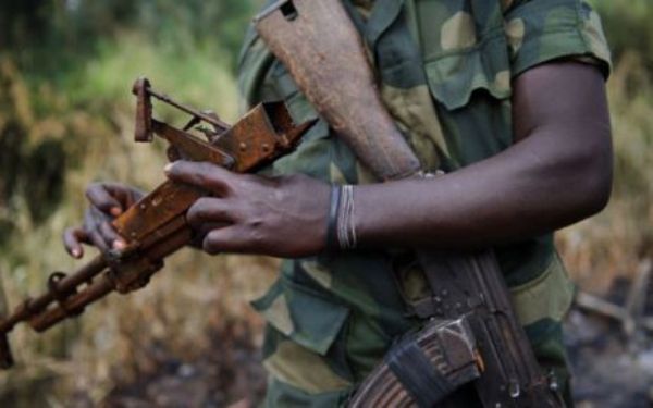 A rebel in the Democratic Republic of Congo