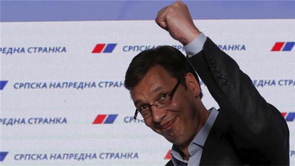 Prime Minister Vucic said the election result supported his country's European integration
