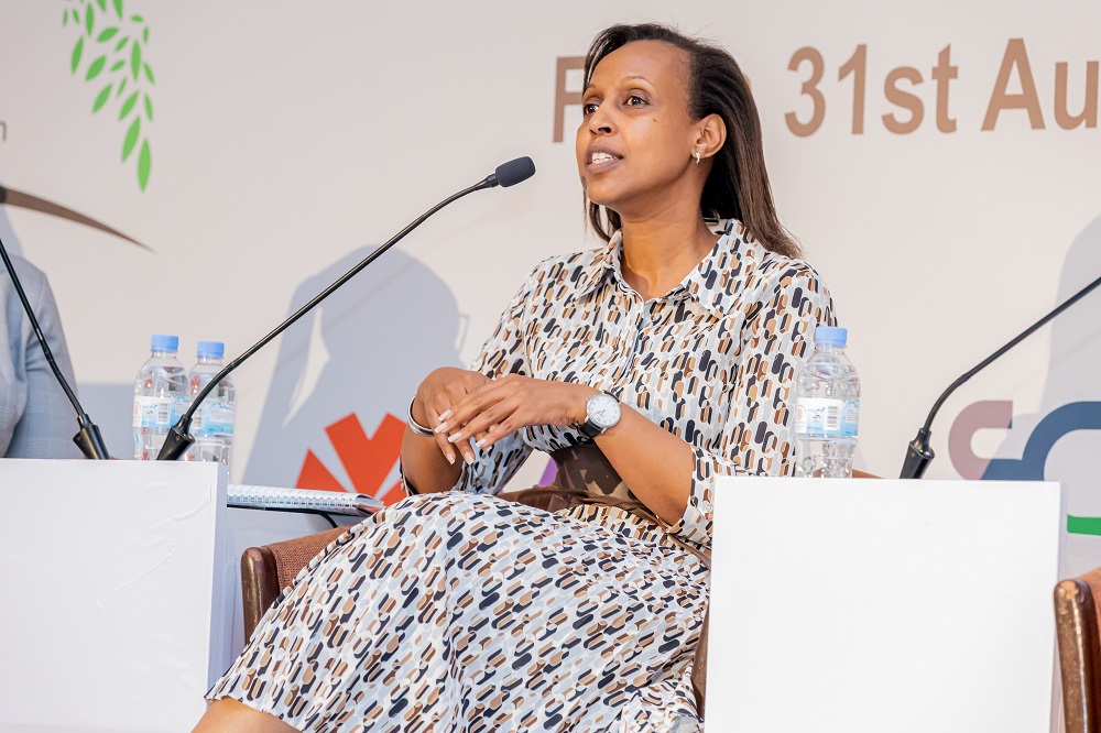 Betty Sayinzoga, the Chief Executive Officer at Sanlam pointed out gaps in the insurance sector and reminisced on achieved progress. 