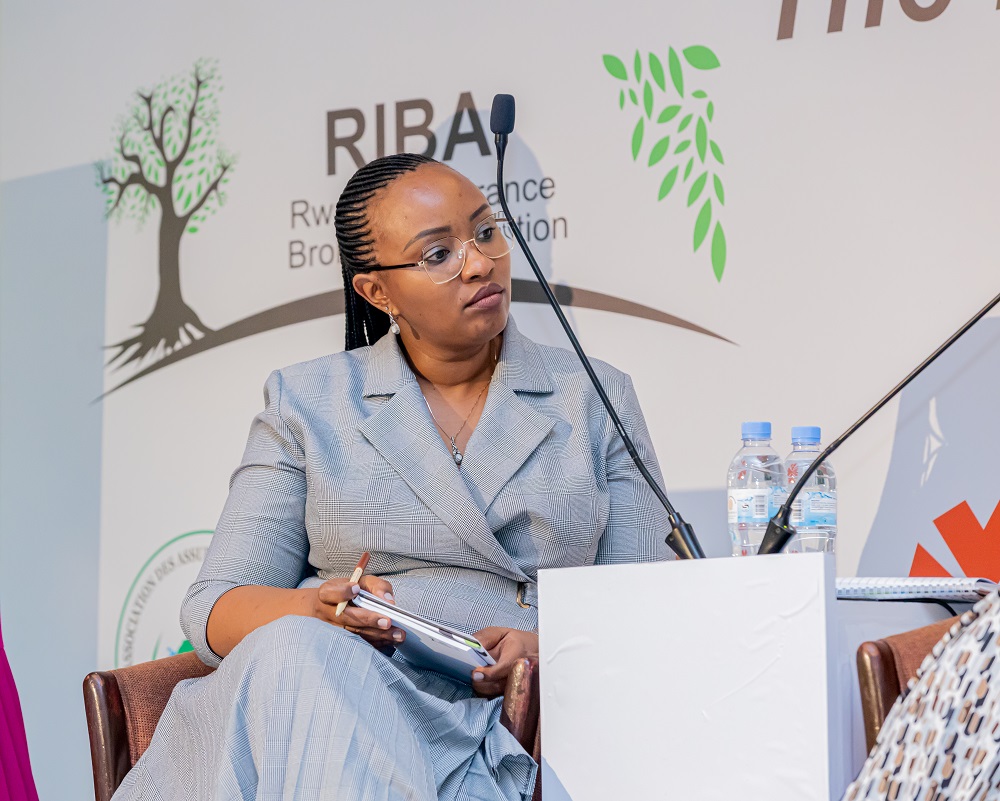 The Chairperson of Rwanda's Insurance Association (ASSAR), Annie Nibishaka also attended the meeting.   