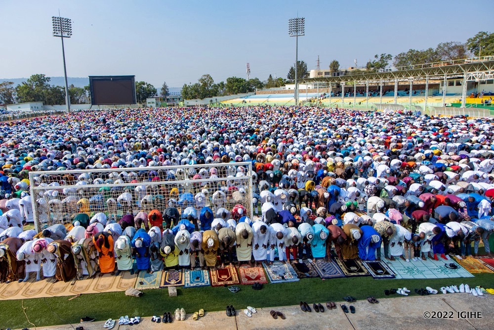Muslims have marked Eid Al Adha with prayers. 