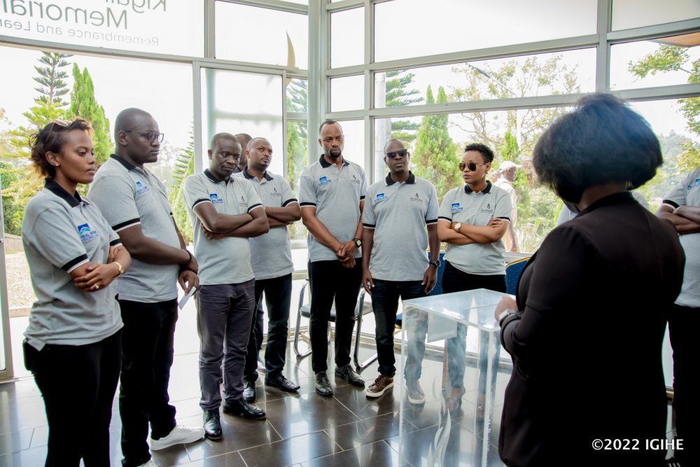 Employees of Global Risk Advisors Ltd were taken through Genocide history. 