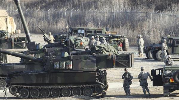 Washington and Seoul say the joint military drills, which this year are described as the biggest ever, are defensive and routine
