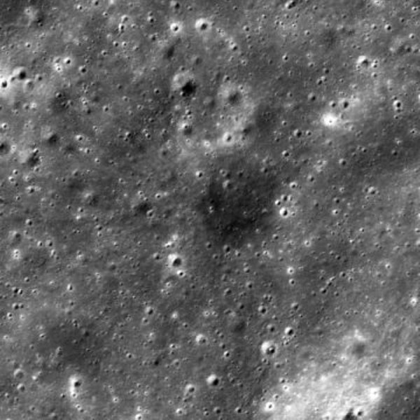 Bang! A new moon crater appeared between Oct. 25, 2012, and April 21, 2013. At 12 meters (40 feet) wide, the crater is not hard to spot in the image, but the starburst pattern of ejected debris is elusive to trace.