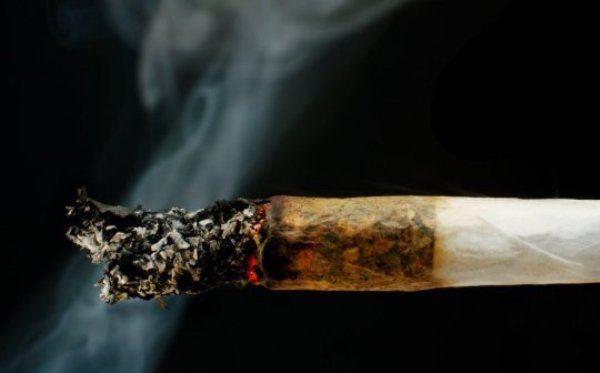 Marijuana joint.