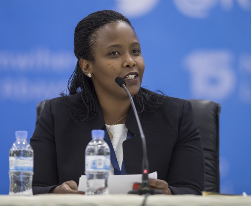 The Chief Executive Officer of Rwanda Development Board, Clare Akamanzi
