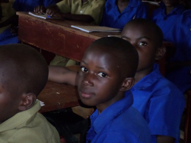 Students of Ngenda Primary School
