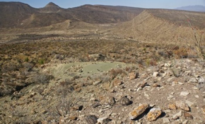 Landscape in the Paredon area: There the researchers encountered fossil imprints while conducting paleontological research.