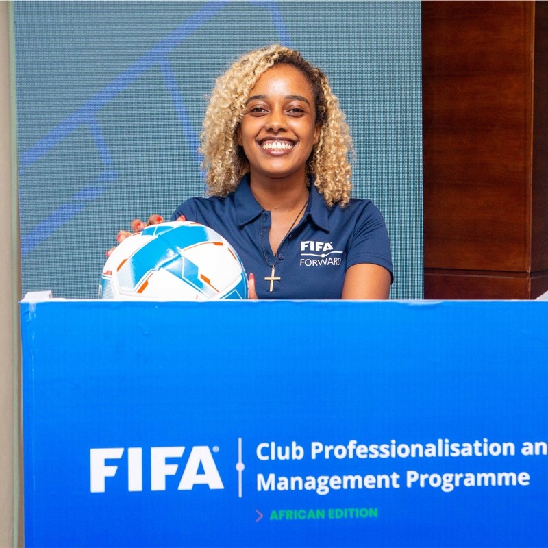 Abigail Lemma Hailemichael is FIFA’s Development Manager overseeing North, East, and Central African countries.