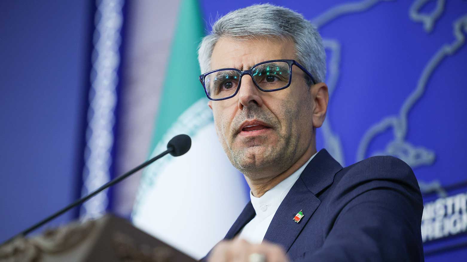 Iranian Foreign Ministry spokesman Esmaeil Baghaei rejected the claim that Iran had interfered in the ceasefire talks between Israel and Hamas, according to a statement released by the Iranian Foreign Ministry early Tuesday.