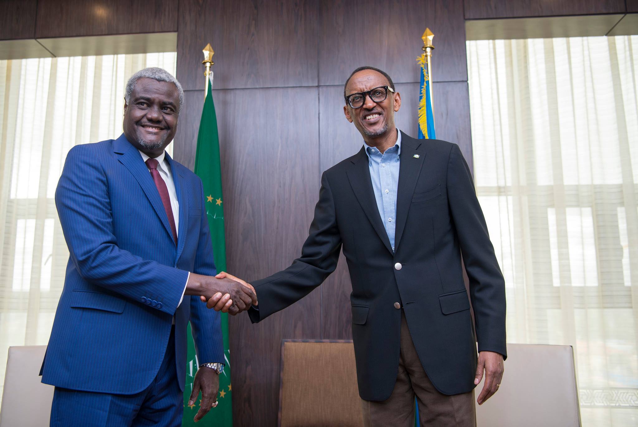 AU Commission chief Moussa Faki has congratulated President Paul Kagame on his re-election in the recently concluded general election.