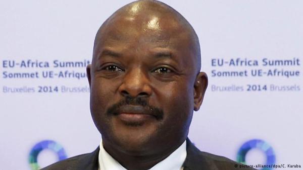 Burundian President Pierre Nkurunziza has been in office since 2005