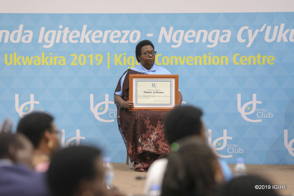 Daphrose Mukarutamu founded an association, Duhozanye, a platform bringing together genocide widows to chart ways for their development.